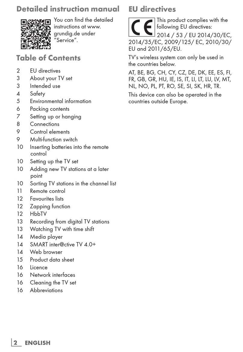 Grundig 40 GUS 9779 User manual