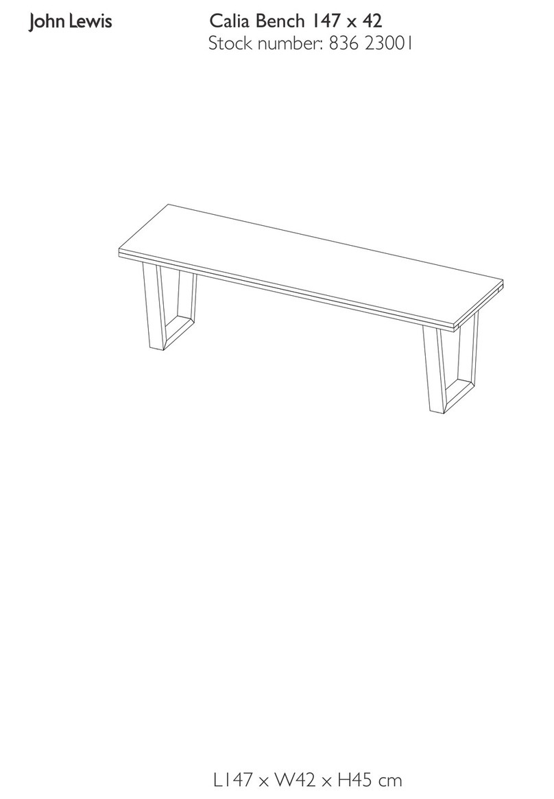 John Lewis Calia 836 23001 User manual John Lewis Calia 836 23001 User manual