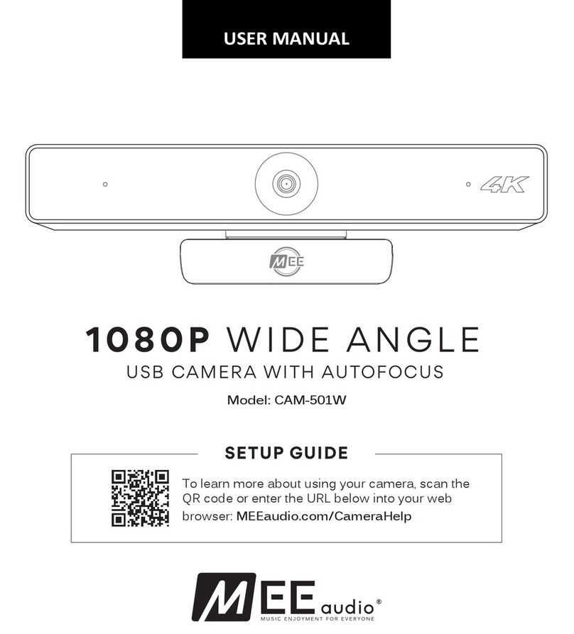 MEE AUDIO CAM-501W User manual
