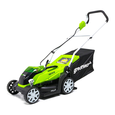 GreenWorks MO40B00 Operator's manual