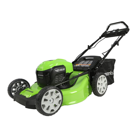 GreenWorks LMF415 Operator's manual