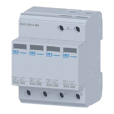 OEZ SVC-350-4-MZ Instructions for use