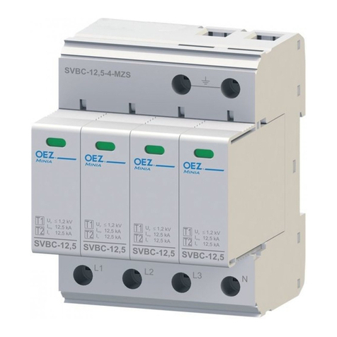 OEZ SVBC-12,5-4-MZ User manual