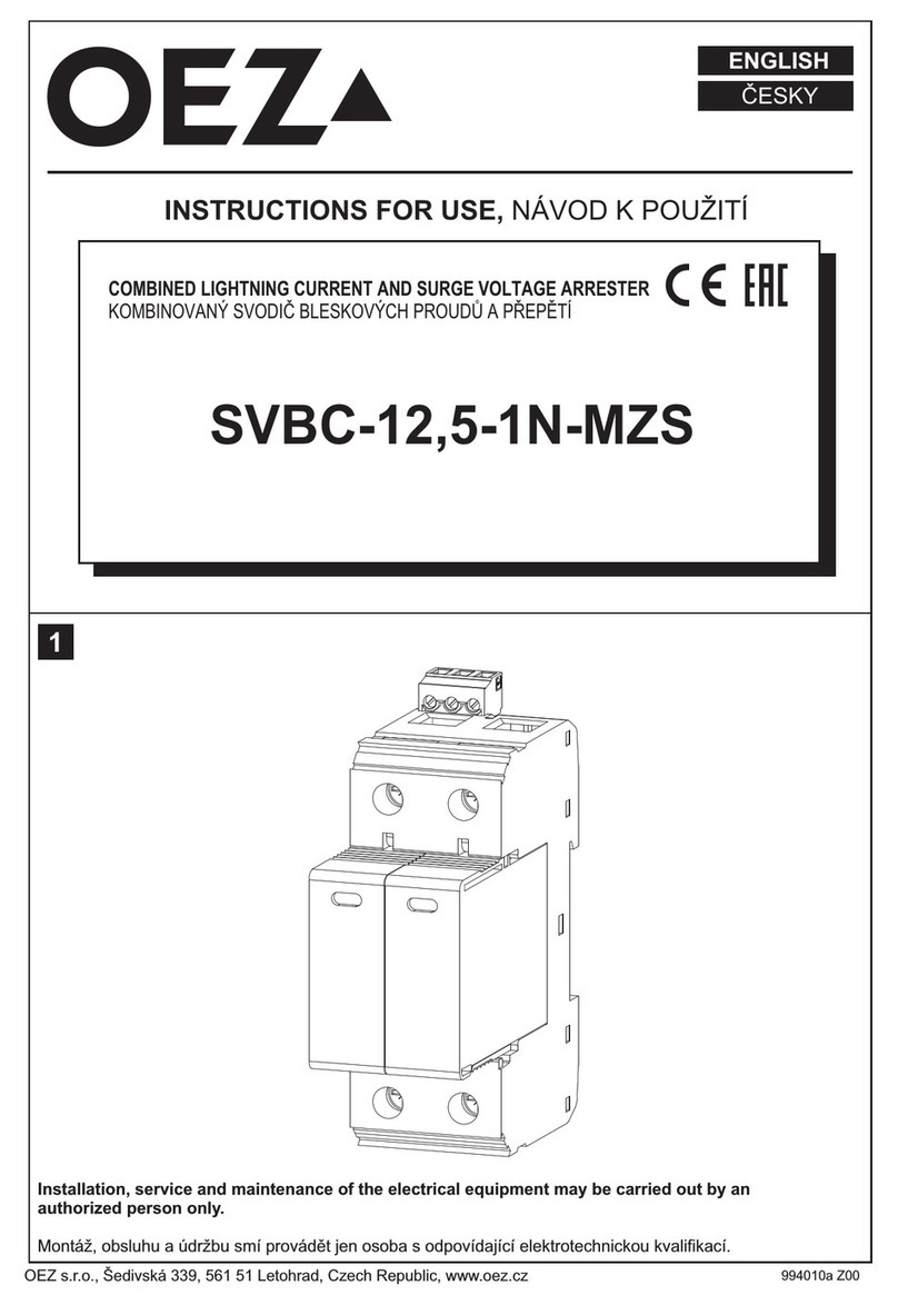 OEZ SVBC-12,5-1N-MZS Instructions for use