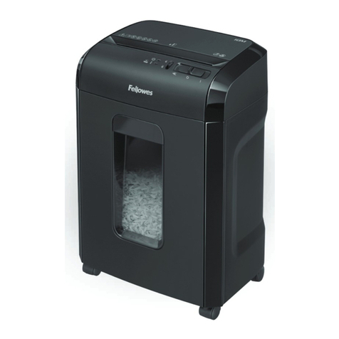 Fellowes The World's Toughest Shredders Microshred... User manual