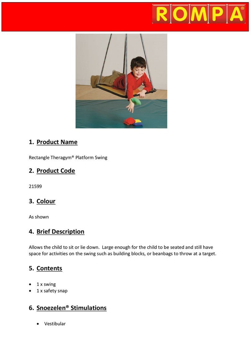 Rompa Theragym 21599 User manual