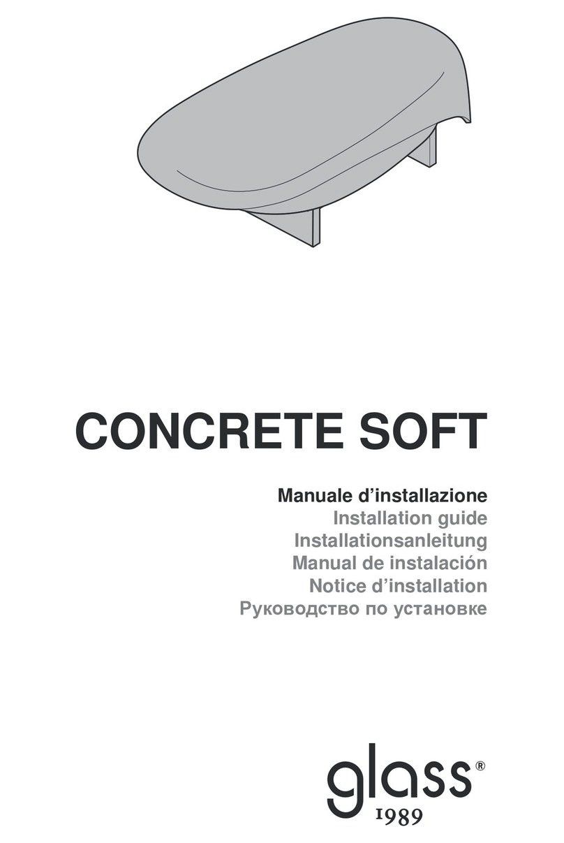 glass 1989 CONCRETE SOFT installation guide glass 1989 CONCRETE SOFT installation guide