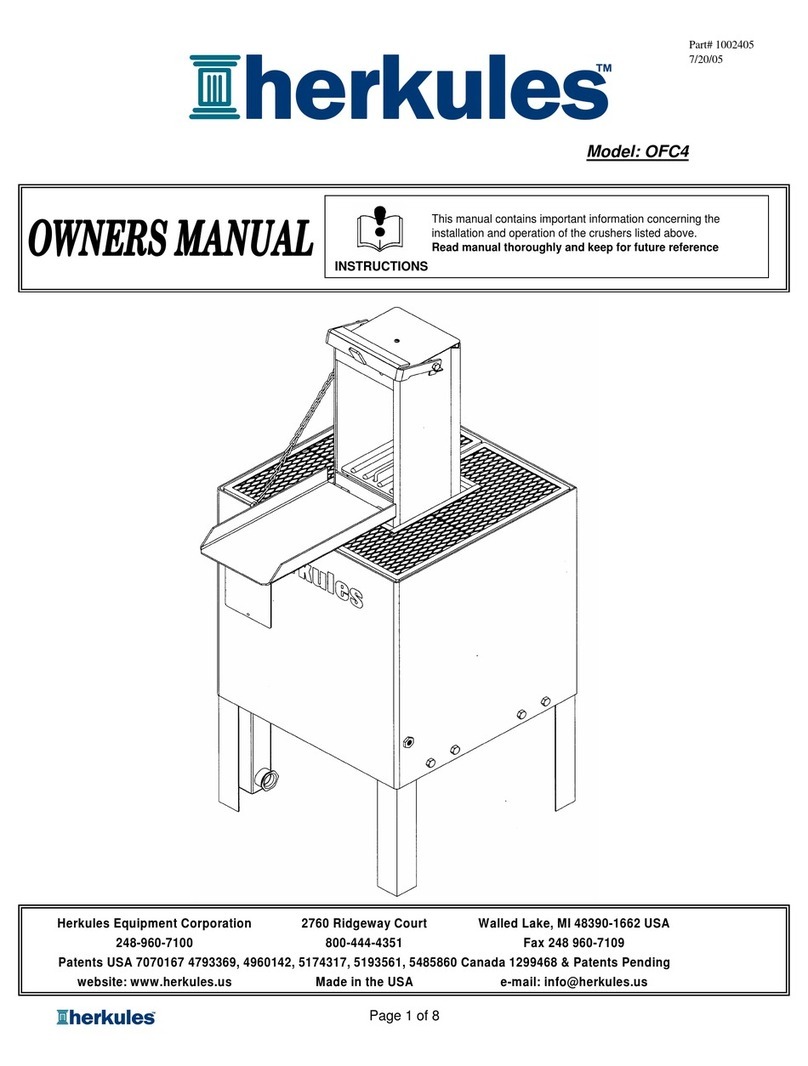 HERKULES OFC4 owner's manual