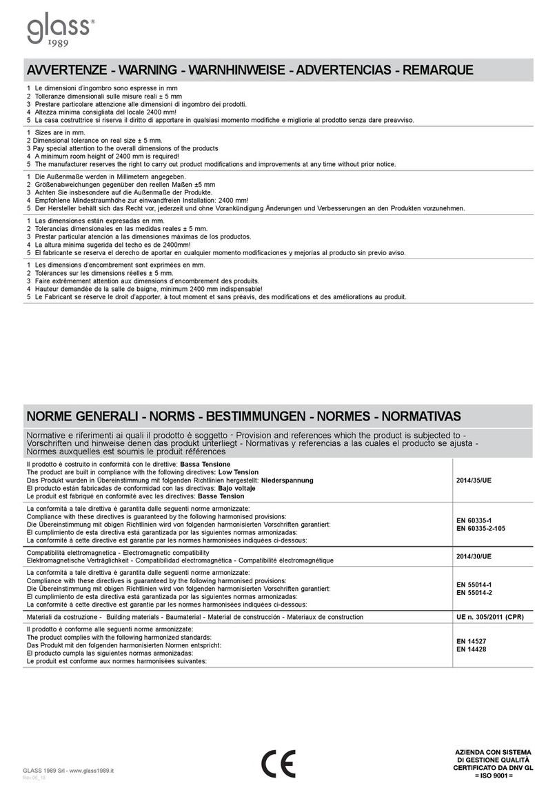 glass 1989 nonsolodoccia home MTM manual