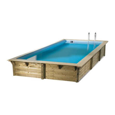 Outside Living Industries ubbink Linea 350x650 - H140 cm Note of assembly