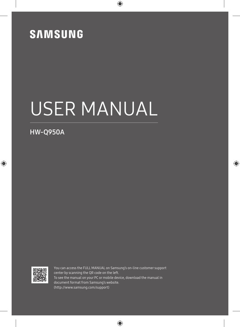 Samsung HW-Q950A User manual
