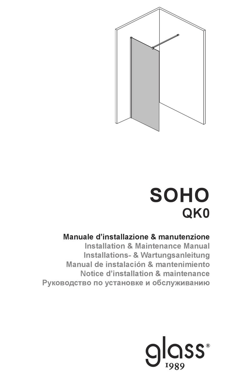 glass 1989 SOHO QK0 Installation & maintenance manual