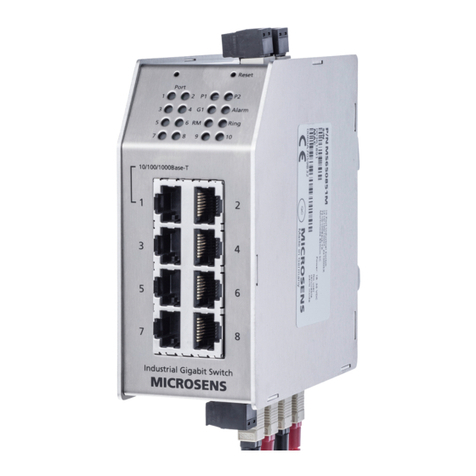 Microsens MS650850M User guide