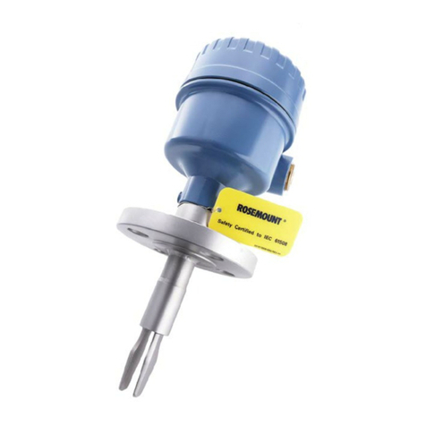 Emerson Rosemount 2130 User manual