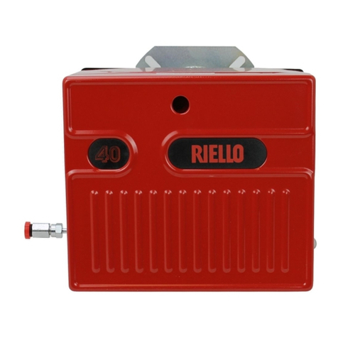 Riello 40 F5 Installation, use and maintenance instructions
