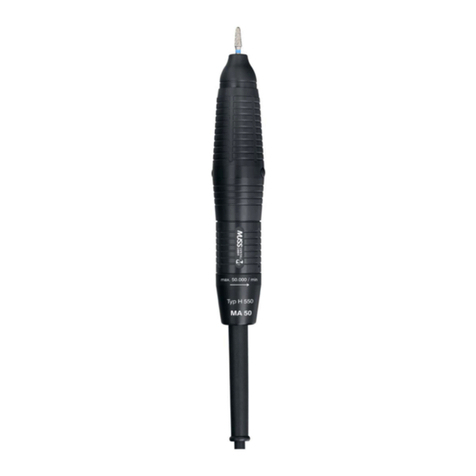 Muss Dental MA 50 operating instructions