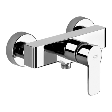 Gessi CORSO VENEZIA 47131 Troubleshooting guide