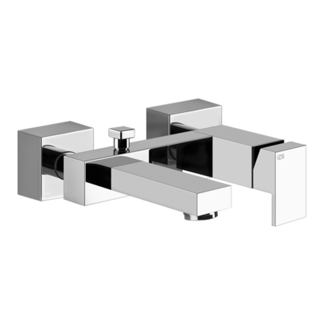 Gessi RETTANGOLO 20013 manual Gessi RETTANGOLO 20013 manual