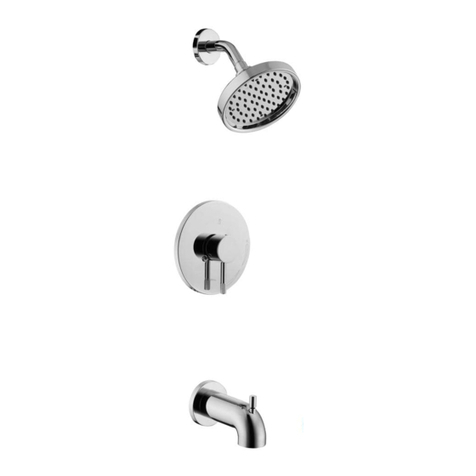Glacier bay HD873X-4501 Installation and care guide