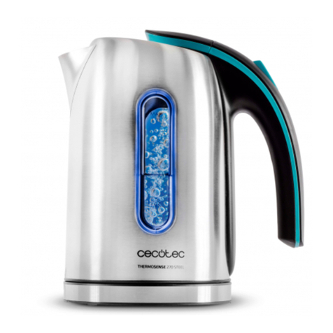 cecotec ThermoSense 270 Steel instruction manual