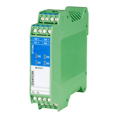 Datcon DT1364 operating instructions