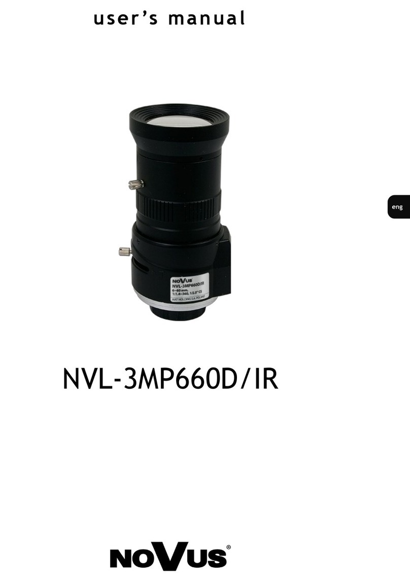 Novus NVL-3MP660D/IR user manual