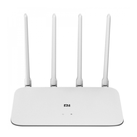 Xiaomi MI R4A manual