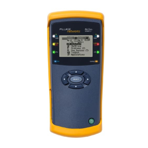 Fluke NetTool II Series Helpful hints