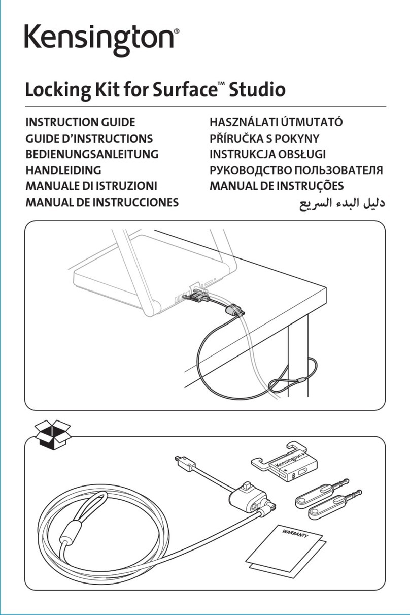 Kensington K67970 Instruction guide