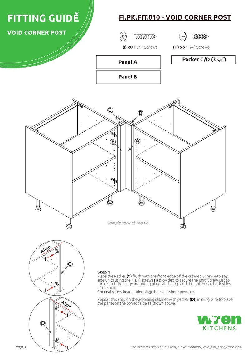 Wren FI.PK.FIT.010 Assembly instructions Wren FI.PK.FIT.010 Assembly instructions