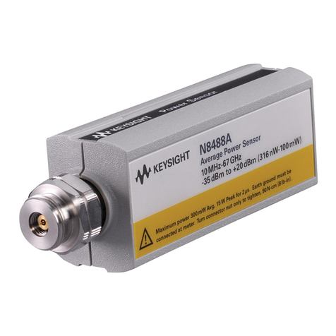 Keysight Technologies N8480 Series Operating and service guide