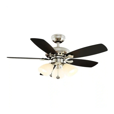 HAMPTON BAY LUXENBERG EF200P-36 Use and care guide