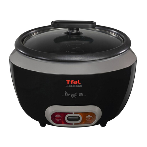 T-Fal COOL TOUCH RK1558US Instructions for use