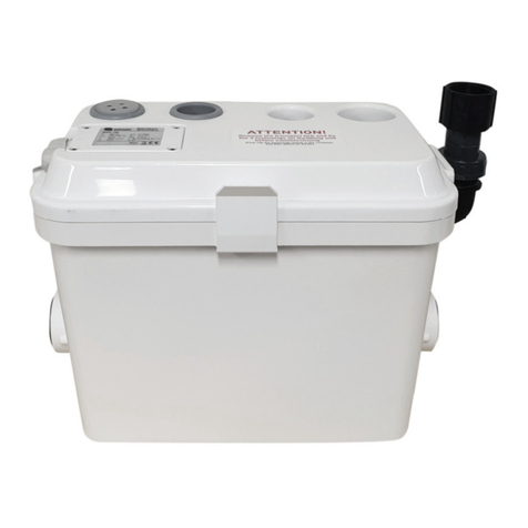 SFA Sanifast ZH190 Operating & installation manual