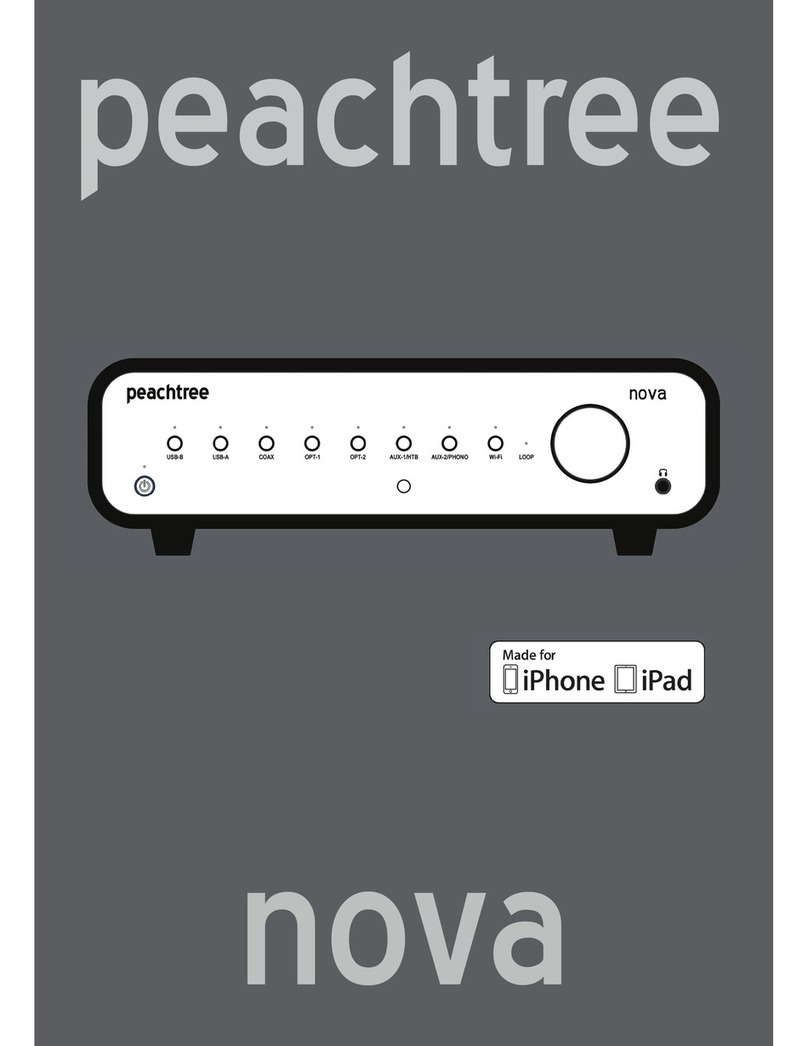 Peachtree NOVA manual