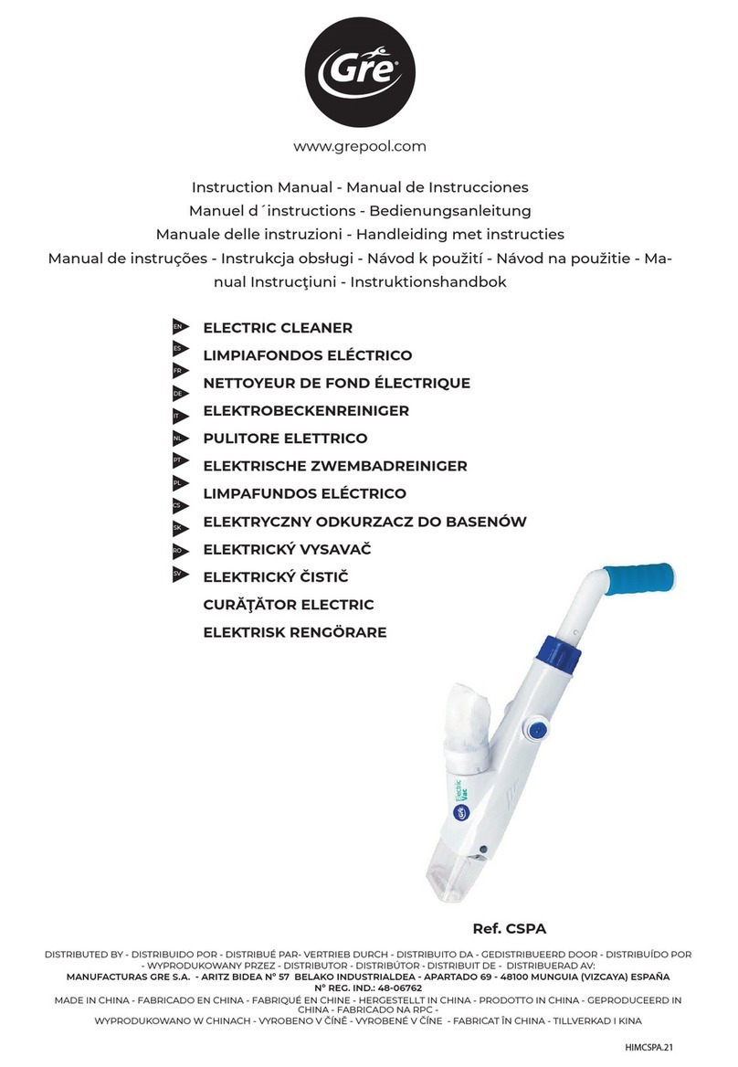 GRE CSPA instruction manual