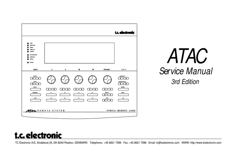 TC Electronic ATAC Service manual