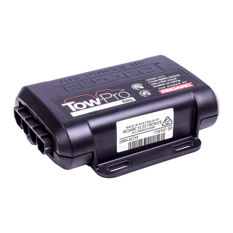 Redarc Tow-Pro Elite User manual