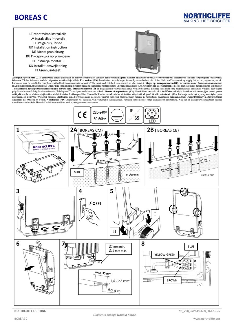 NORTHCLIFFE BOREAS C User manual