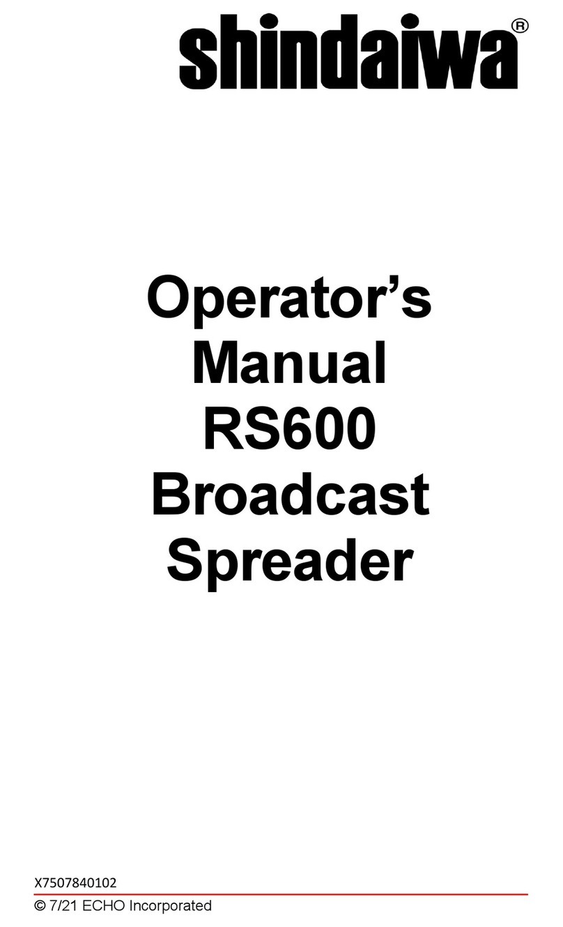Shindaiwa RS600 Operator's manual