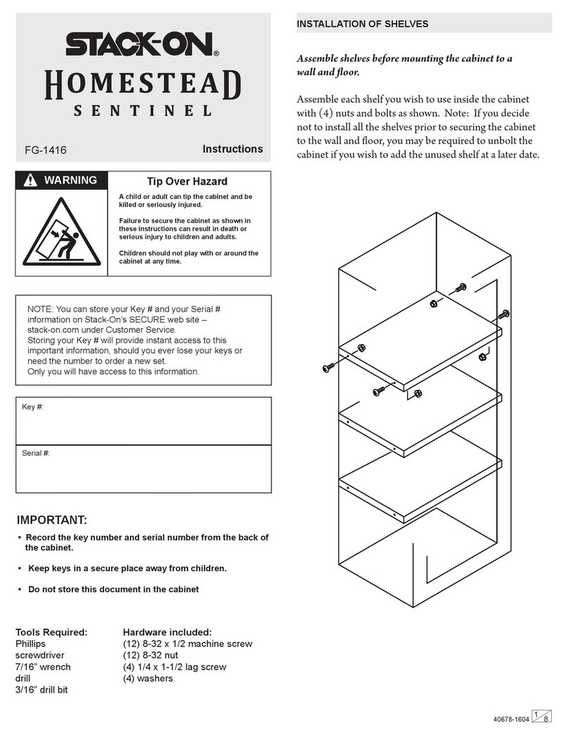 Stack-On Homestead Sentinel FG-1416 instructions Stack-On Homestead Sentinel FG-1416 instructions