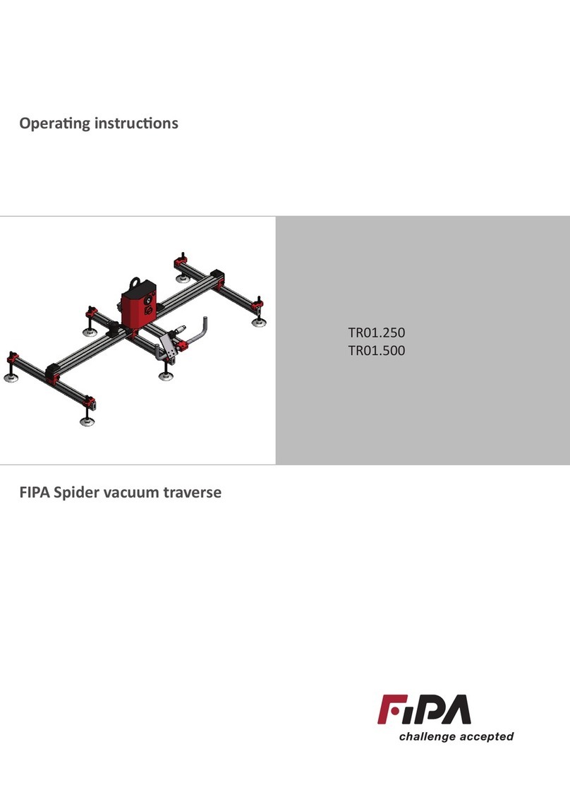 FIPA TR01.250 operating instructions