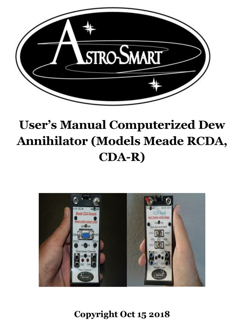 Astro-Smart Meade RCDA user manual