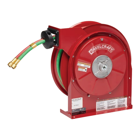 ReelCraft SW5000 Series operating instructions