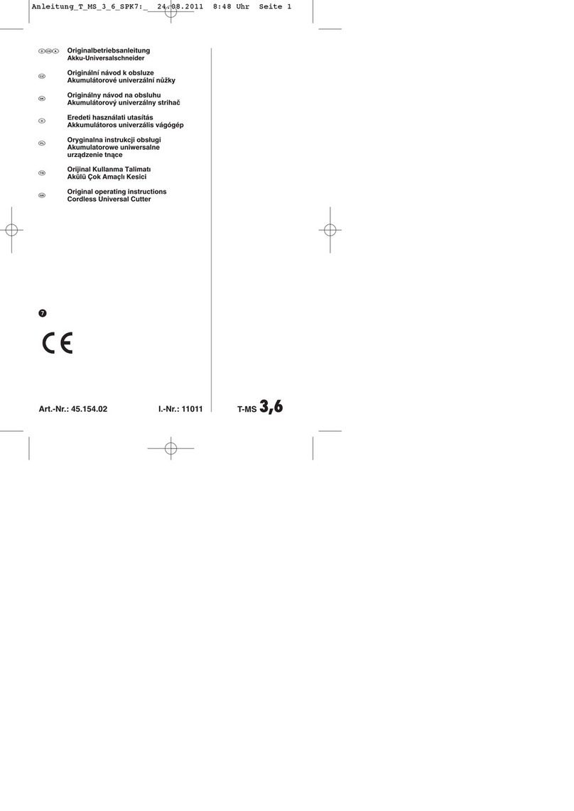 EINHELL T-MS 3,6 User manual