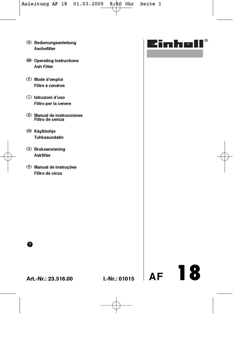 EINHELL AF 18 User manual