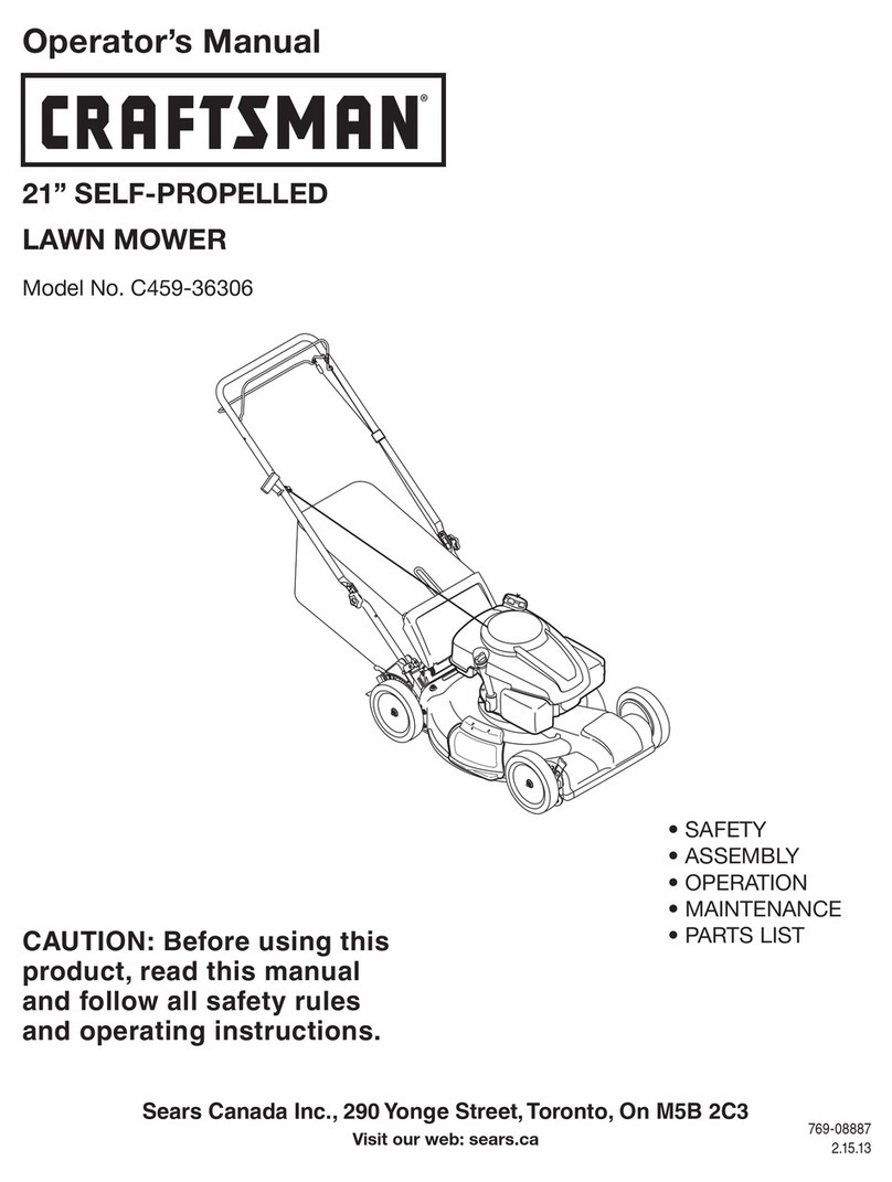 Craftsman C459-36306 User manual