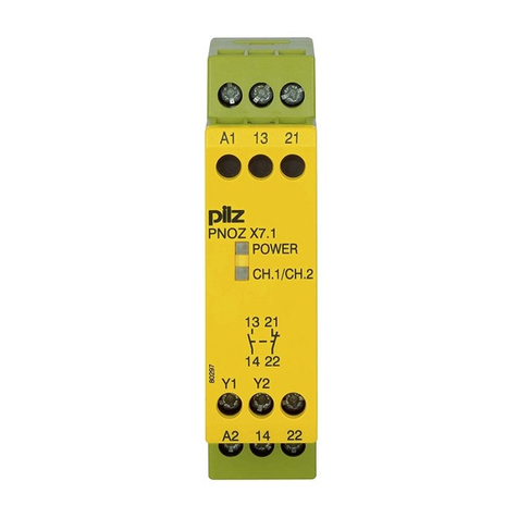 Pilz PNOZ X7.1 User manual