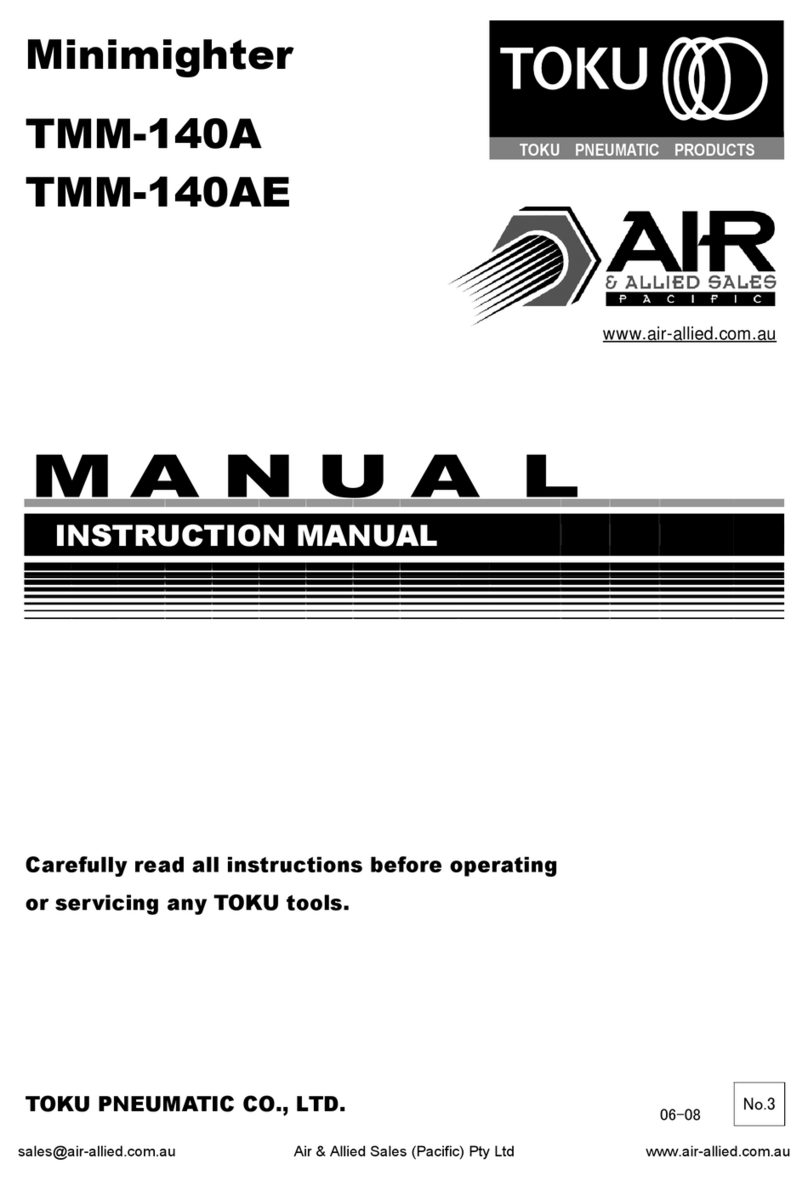 Toku TMM-140A instruction manual