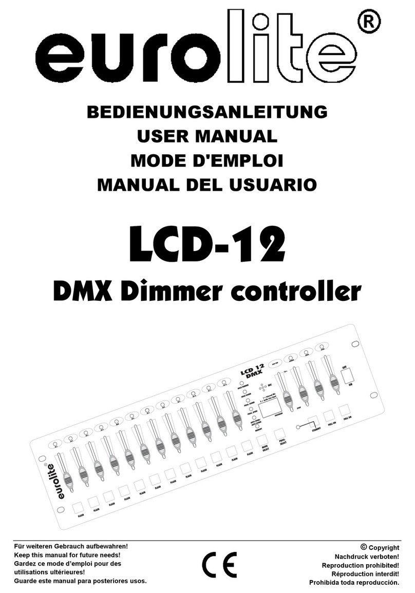 EuroLite LCD-12 User manual